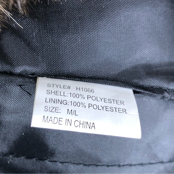 Kitty cat leopard faux fur trapper hat - Picture 6 of 8